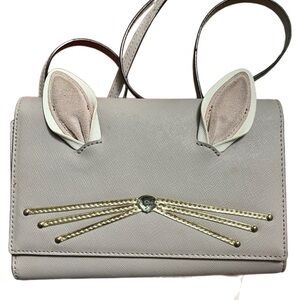 KATE SPADE RARE Hop To It Mini Hayden Bunny Rabbit COLLECTIBLE Novelty Crossbody